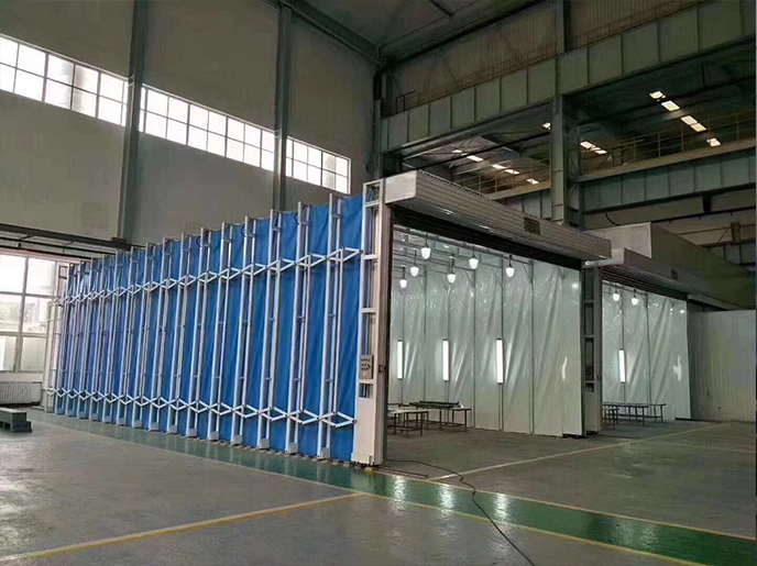 伸縮式噴漆房(徐工集團工程機械有限公司) 